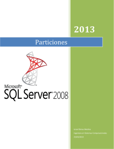 Particiones en SQL (Structured Query Language) Server