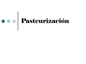 Pasteurización