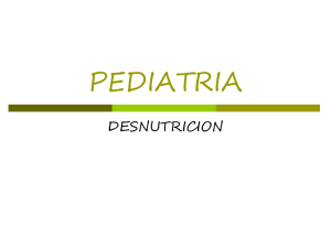 PEDIATRIA DESNUTRICION