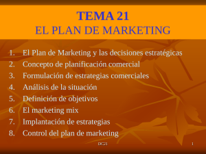 Plan de Marketing en la empresa