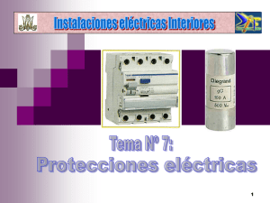 Protecciones eléctricas