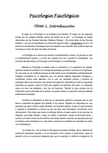 Psicología Fisiológica