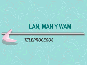 Redes LAN, MAN y WAM