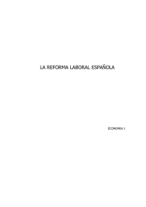Reforma laboral española