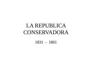 República conservadora de Chile