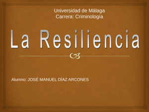 Universidad de Málaga Carrera: Criminología Alumno: JOSÉ MANUEL DÍAZ ARCONES