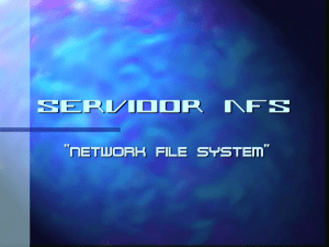 Servidor NFS (Network File System)