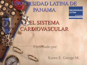 UNIVERSIDAD LATINA DE PANAMA EL SISTEMA CARDIOVASCULAR