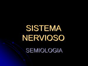 Sistema Nervioso. Semiología