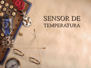 Temperatura: sensor