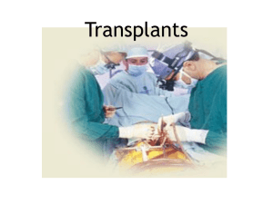 Transplantes de órganos en México