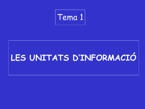 Unitats d'informació