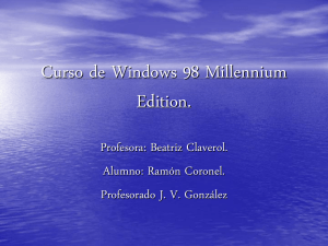 Windows 98 y Millenium