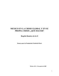 mexico en la crisis global y en su propia crisis