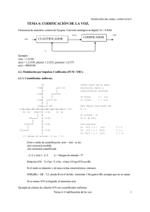 Codificación de la voz