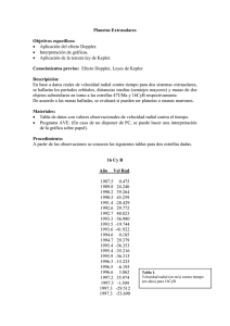 Planetas extrasolares (determinación de masa)