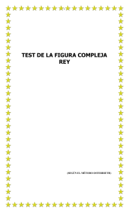 TEST DE UNA FIGURA COMPLEJA REY.