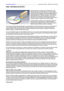 DRM y sistemas anticopia - Ciberseguridad GITS Informática