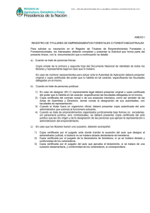 _ BUENOS AIRES, - Ministerio de Agricultura, Ganadería y Pesca