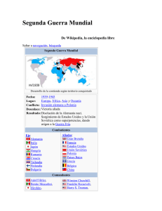 Segunda Guerra Mundial De Wikipedia, la enciclopedia libre  ,