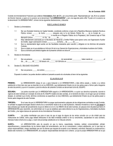 Descargar Modelo de contrato de arrendamiento financiero en DOC