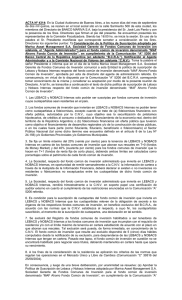 ACTA Nº 4314: En la Ciudad Autónoma de Buenos Aires, a los
