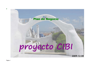 proyecto CIBI Plan de Negocio .