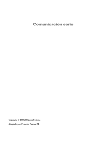 Comunicacion Serie
