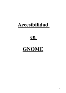 Accesibilidad en GNOME (formato WORD).