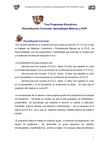 PROGRAMAS EDUCATIVOS - Orientación Educativa de Huesca