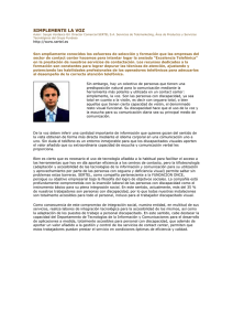 Revista Contact Center - Entrevista a Sergio Verdasco