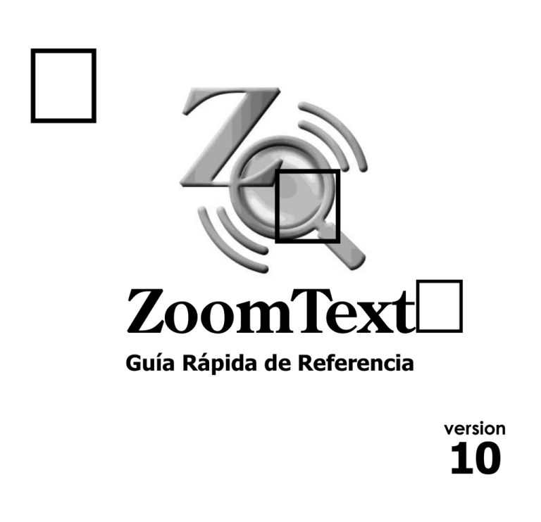 Activando ZoomText