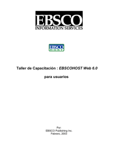 Base de Datos EBSCO Host