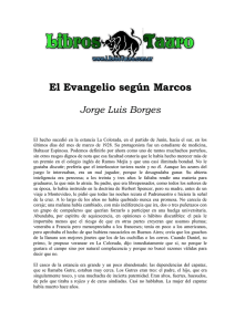 El Evangelio según Marcos Jorge Luis Borges