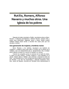 Rutilio, Romero, Alfonso Navarro y muchos otros. Una Iglesia de los