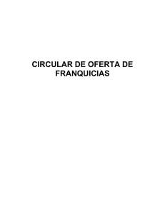 circular de oferta de franquicias