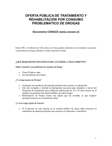 oferta pública de tratamiento y rehabilitación por consumo