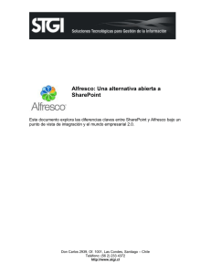 Alfresco: Una alternativa abierta a SharePoint