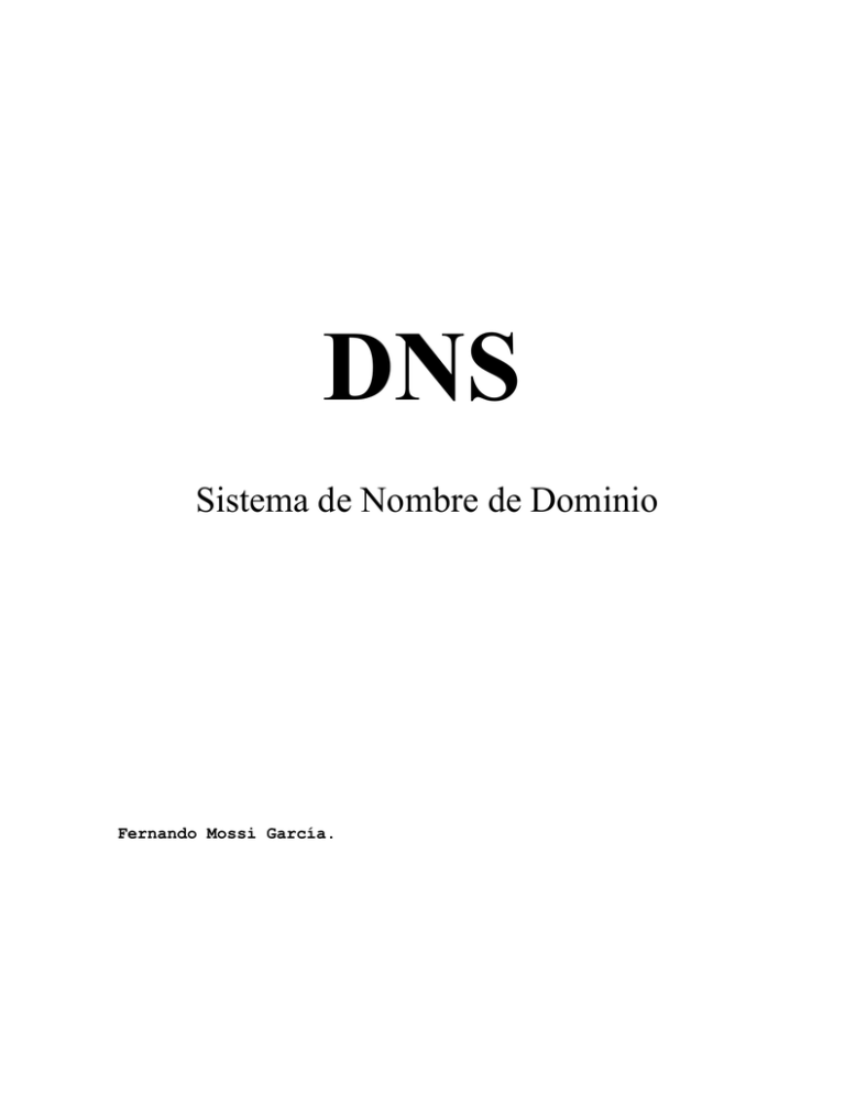 DNS en detalle