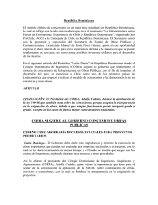 LEGISLACION: El presidente del CODIA, Adolfo Cedeño, destaco la