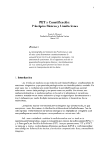 Principios físicos PET - Depto.de Electrónica y Automática