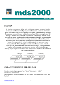 BUS CAN - Mds 2000