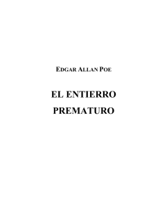 The Premature Burial (word español)