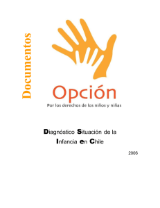 Diagnóstico situación de la Infancia en Chile