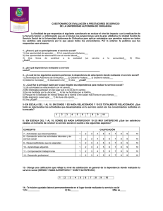 Encuesta de Satisfacción - Universidad Autónoma de Chihuahua
