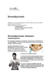 Dermolipectomia