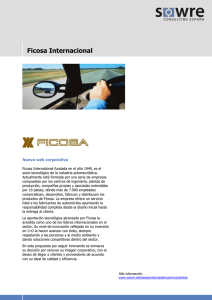 Nueva web corporativa Ficosa International fundada en el año 1949