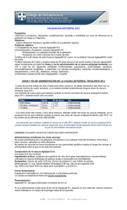 Informe CIMF vacunas 2012