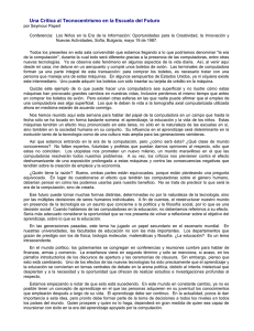 Cultura de aprendizaje computacional en la familia