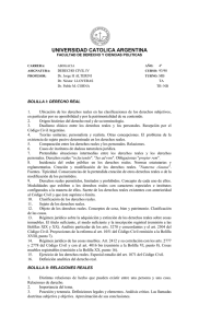 DERECHO CIVIL IV MB-IA-IB - Universidad Cat&oacute;lica Argentina